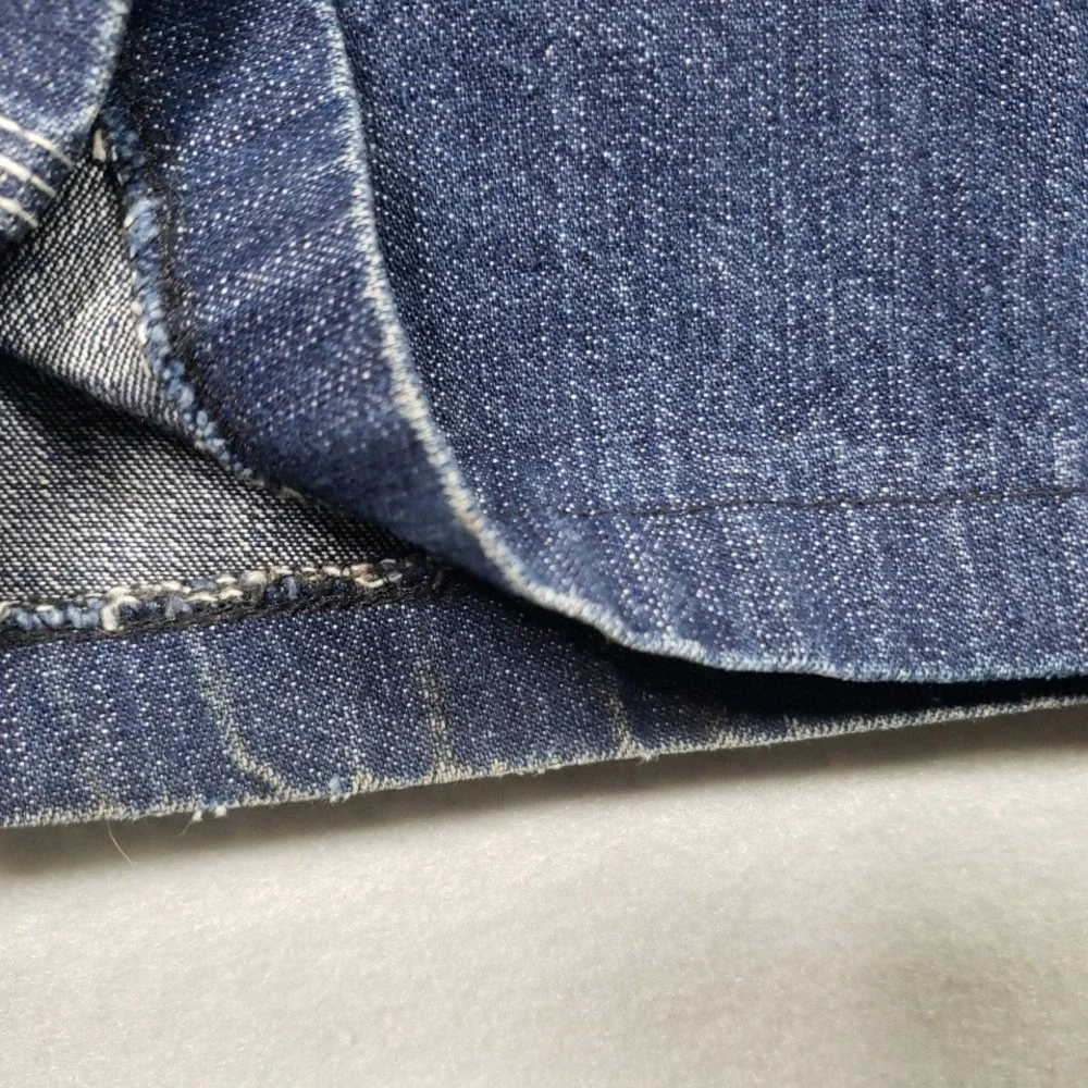 Liberty Blues Mens 42x30 Carpenter Jeans Dark Wash Blue Relaxed Fit Workwear